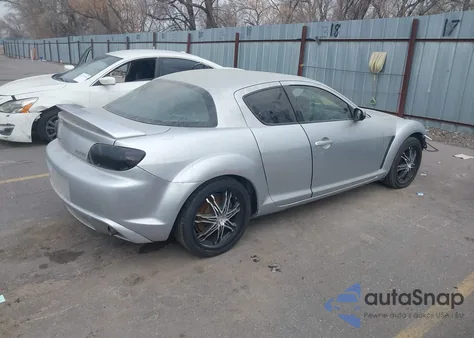 2005 Mazda Rx-8 6 Speed Manual z USA, uszkodzony, nr VIN JM1FE173350144814